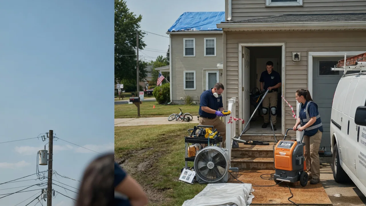 Water Damage Repair in Middleport, PA near me